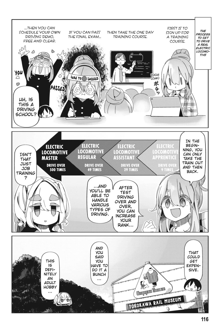 Yurucamp Chapter 92 page 10 - Chapter 92: Welcome to the Yokokawa Rail Museum