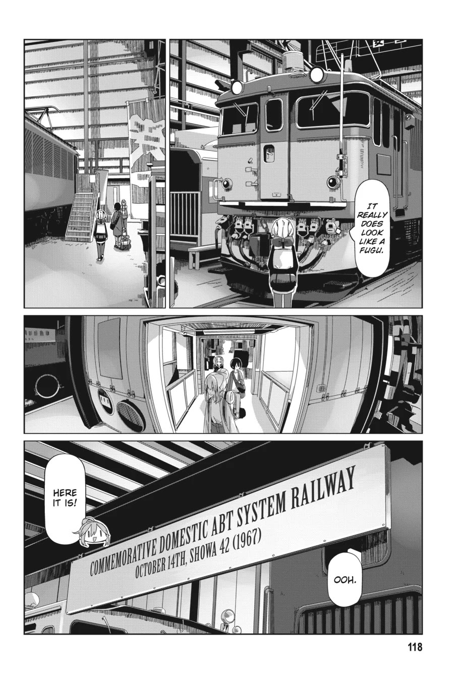 Yurucamp Chapter 92 page 12 - Chapter 92: Welcome to the Yokokawa Rail Museum