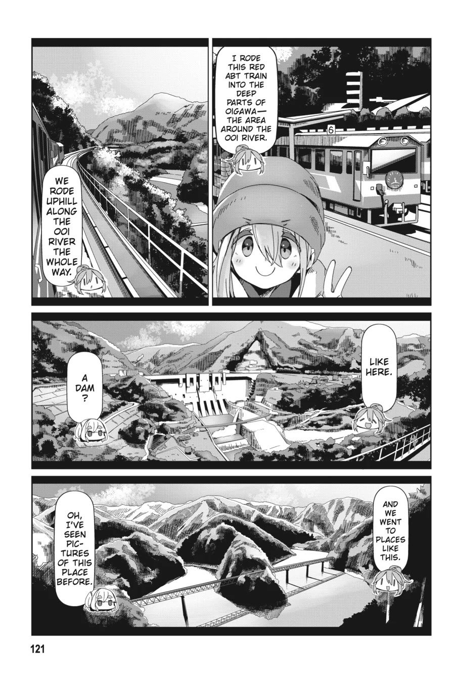 Yurucamp Chapter 92 page 15 - Chapter 92: Welcome to the Yokokawa Rail Museum