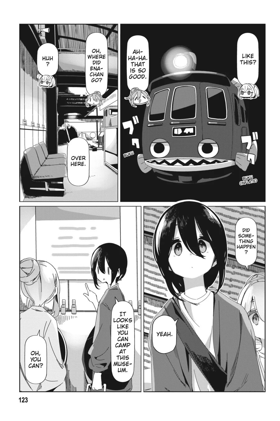 Yurucamp Chapter 92 page 17 - Chapter 92: Welcome to the Yokokawa Rail Museum