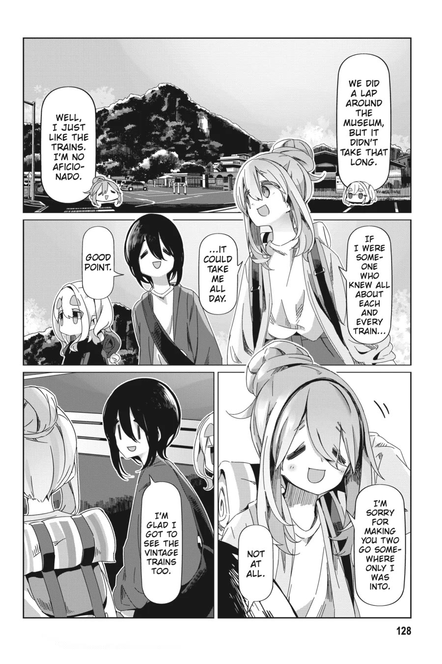 Yurucamp Chapter 92 page 22 - Chapter 92: Welcome to the Yokokawa Rail Museum