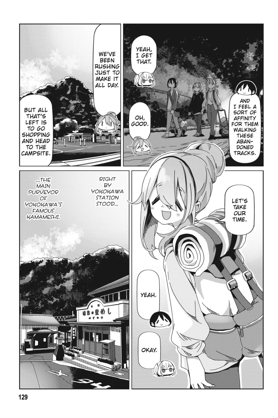 Yurucamp Chapter 92 page 23 - Chapter 92: Welcome to the Yokokawa Rail Museum