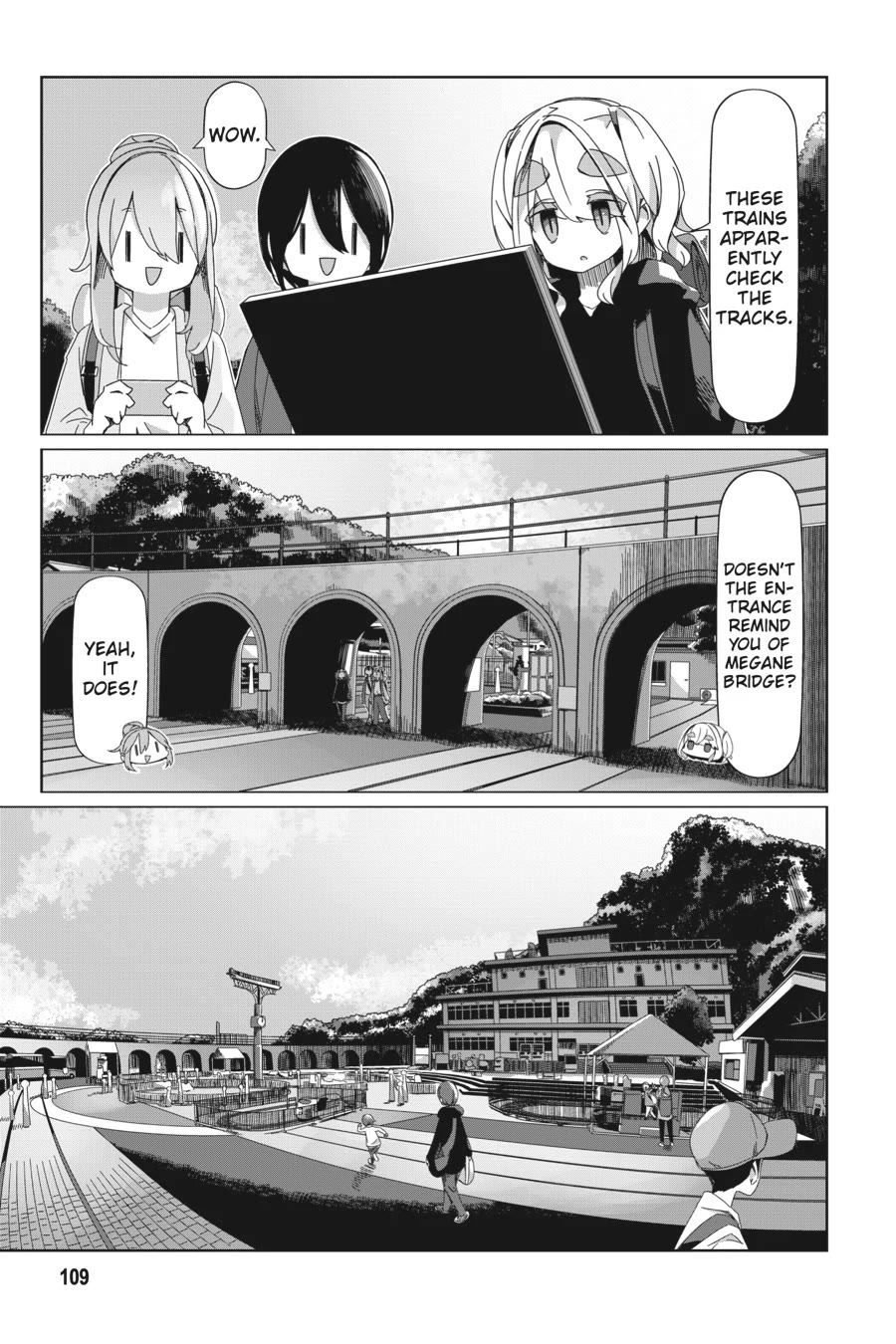 Yurucamp Chapter 92 page 3 - Chapter 92: Welcome to the Yokokawa Rail Museum