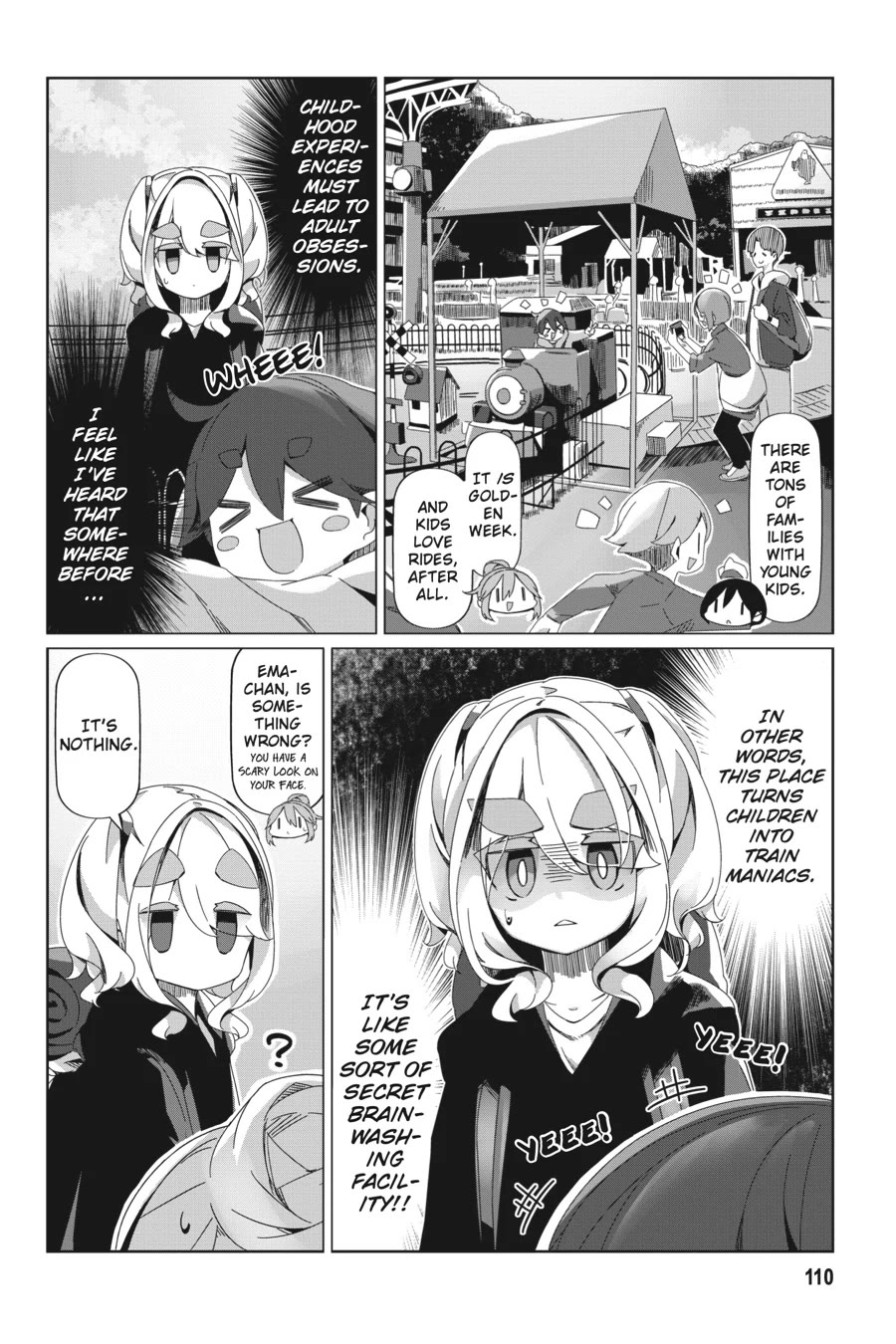 Yurucamp Chapter 92 page 4 - Chapter 92: Welcome to the Yokokawa Rail Museum