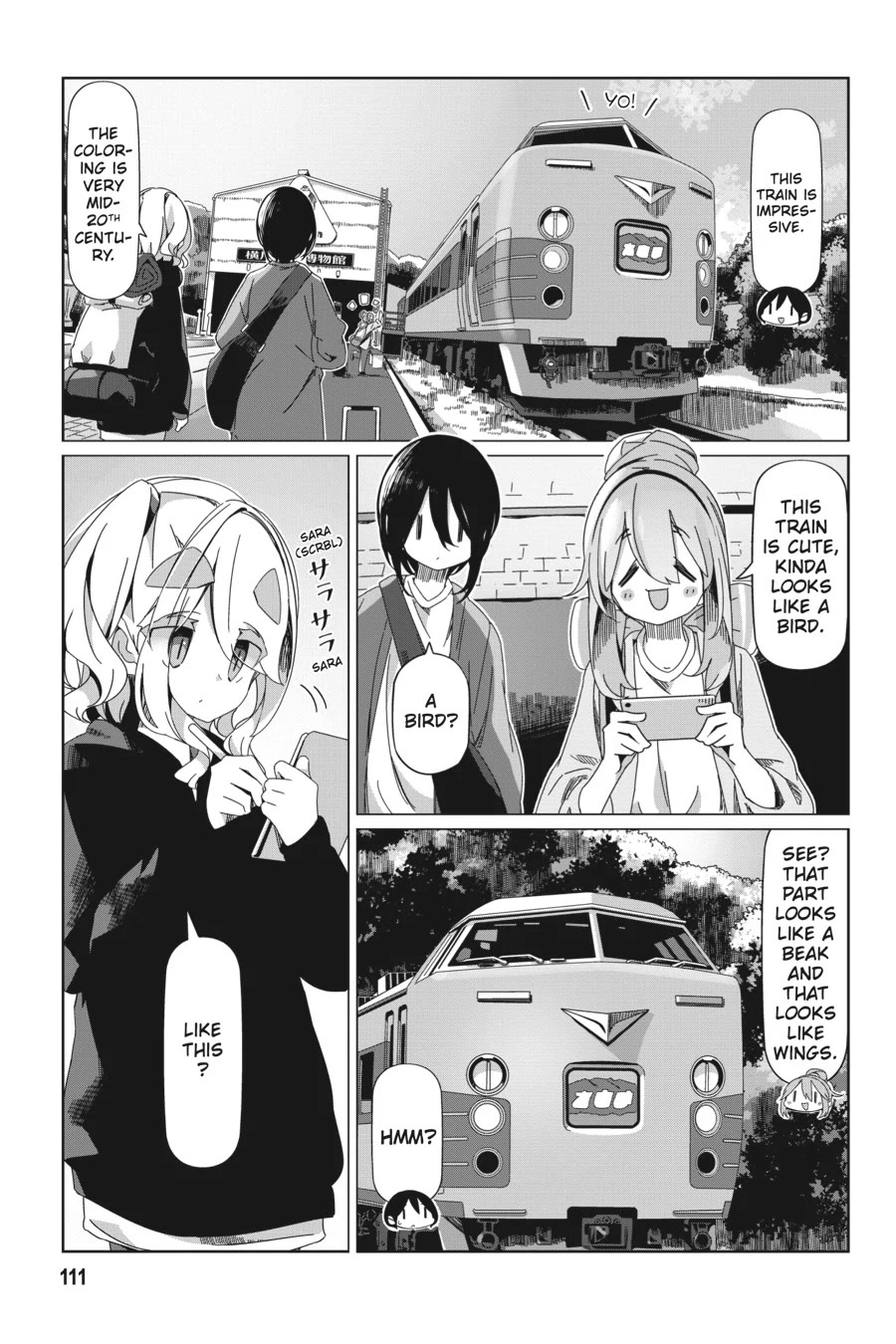 Yurucamp Chapter 92 page 5 - Chapter 92: Welcome to the Yokokawa Rail Museum