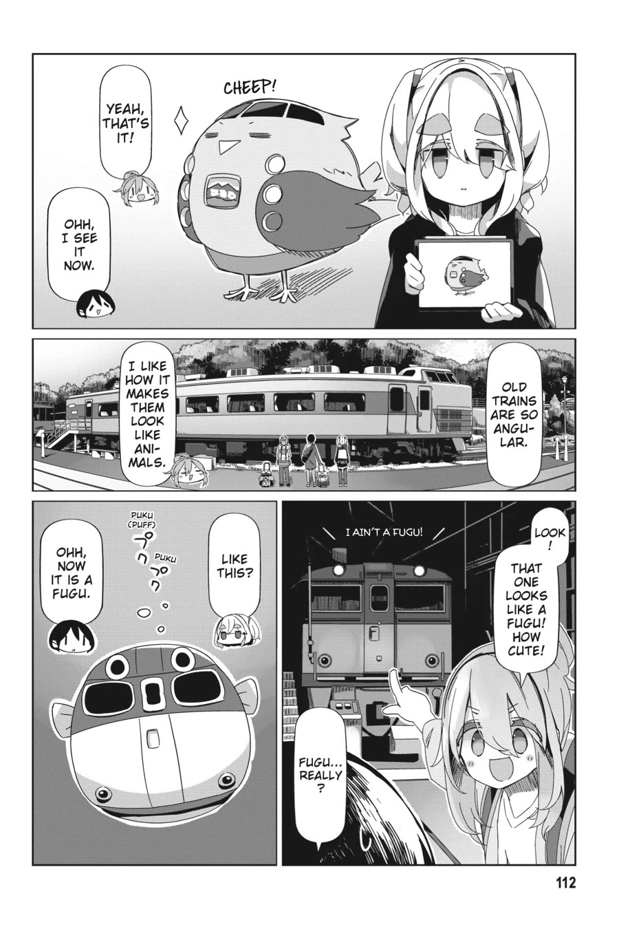 Yurucamp Chapter 92 page 6 - Chapter 92: Welcome to the Yokokawa Rail Museum