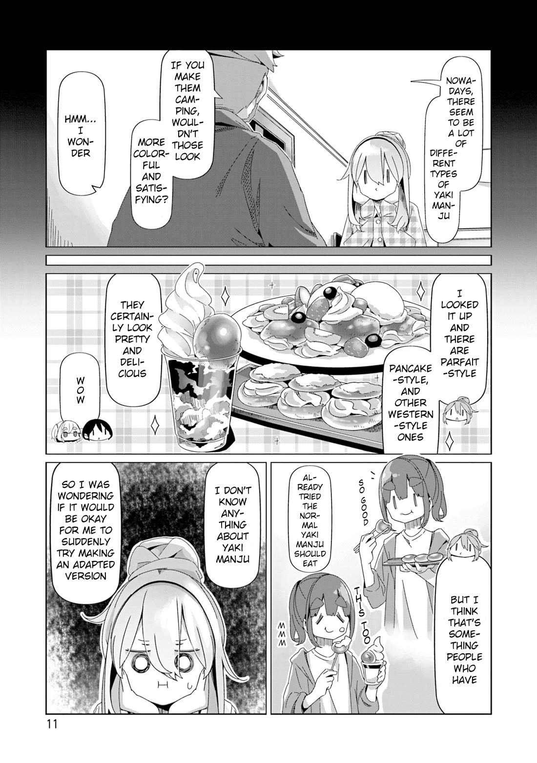Yurucamp Chapter 93 page 13 - Chapter 93: Yaki Manju modification project