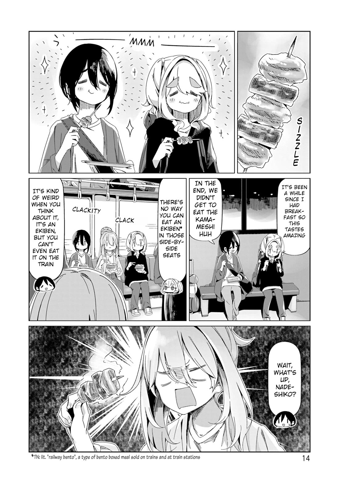 Yurucamp Chapter 93 page 16 - Chapter 93: Yaki Manju modification project
