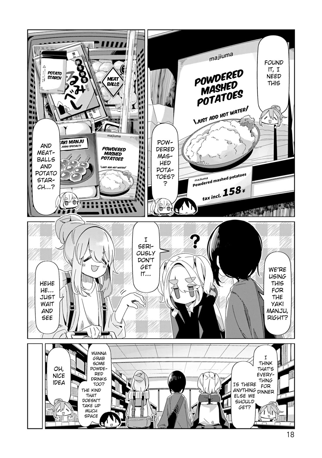 Yurucamp Chapter 93 page 20 - Chapter 93: Yaki Manju modification project