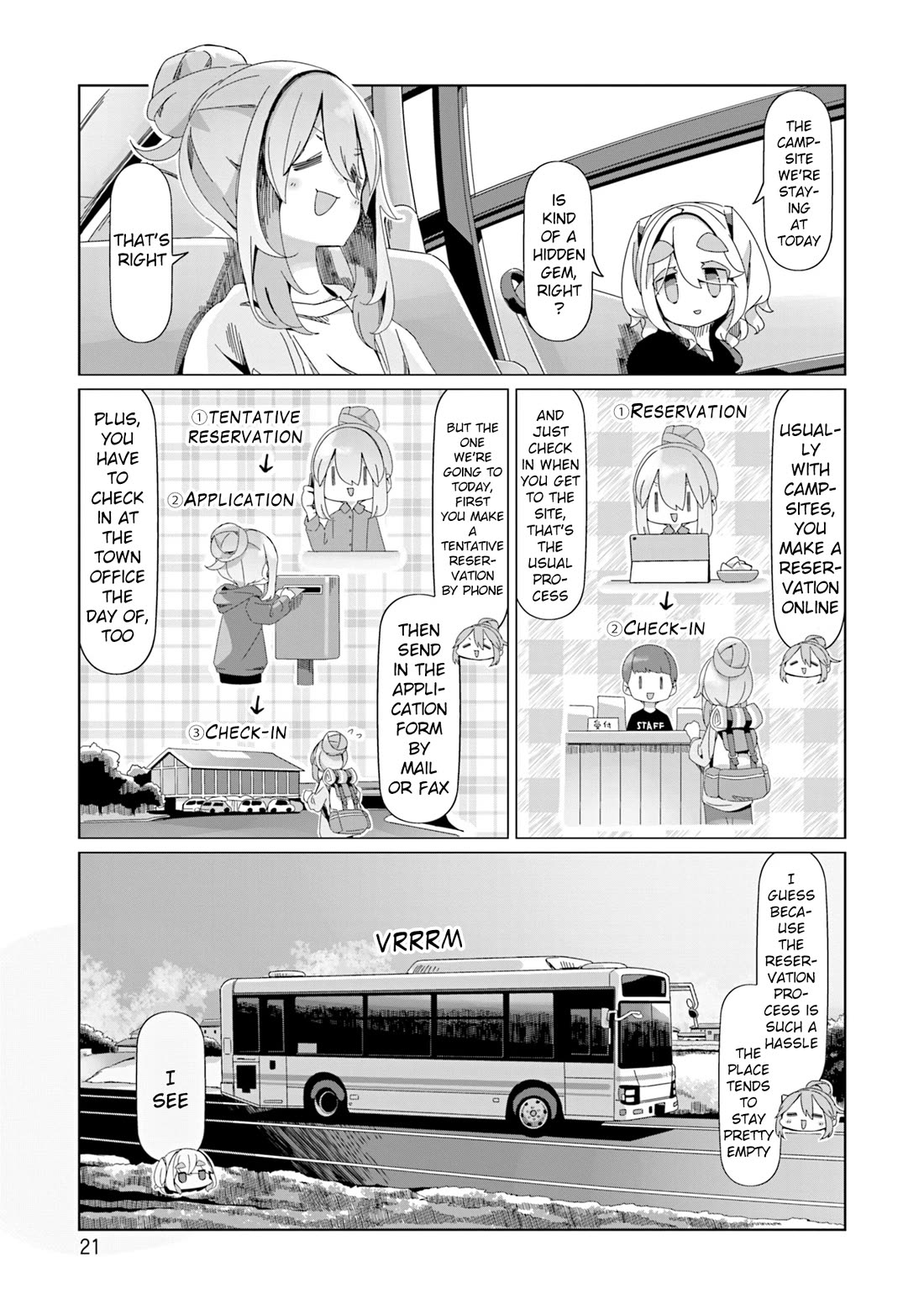 Yurucamp Chapter 93 page 23 - Chapter 93: Yaki Manju modification project