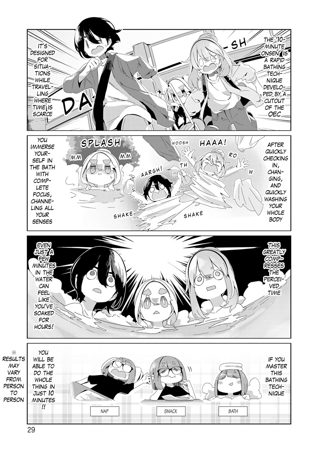 Yurucamp Chapter 94 page 1 - Chapter 94: Time is almost up! How far to the campground!?