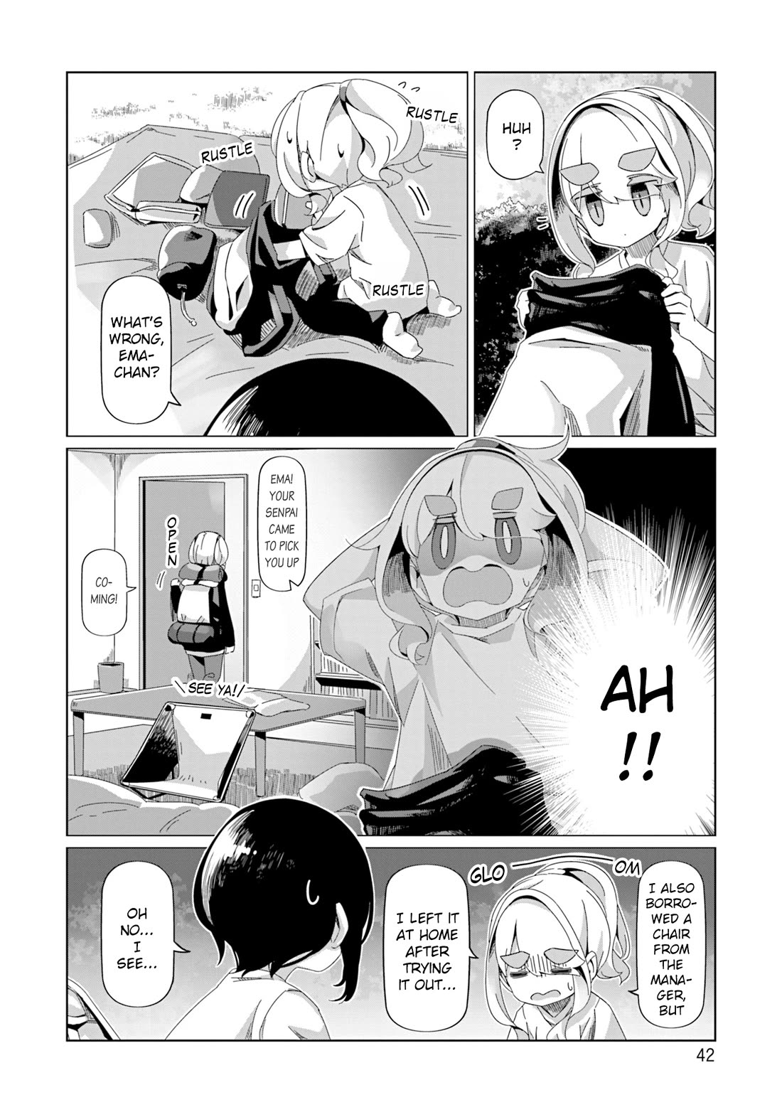 Yurucamp Chapter 94 page 14 - Chapter 94: Time is almost up! How far to the campground!?