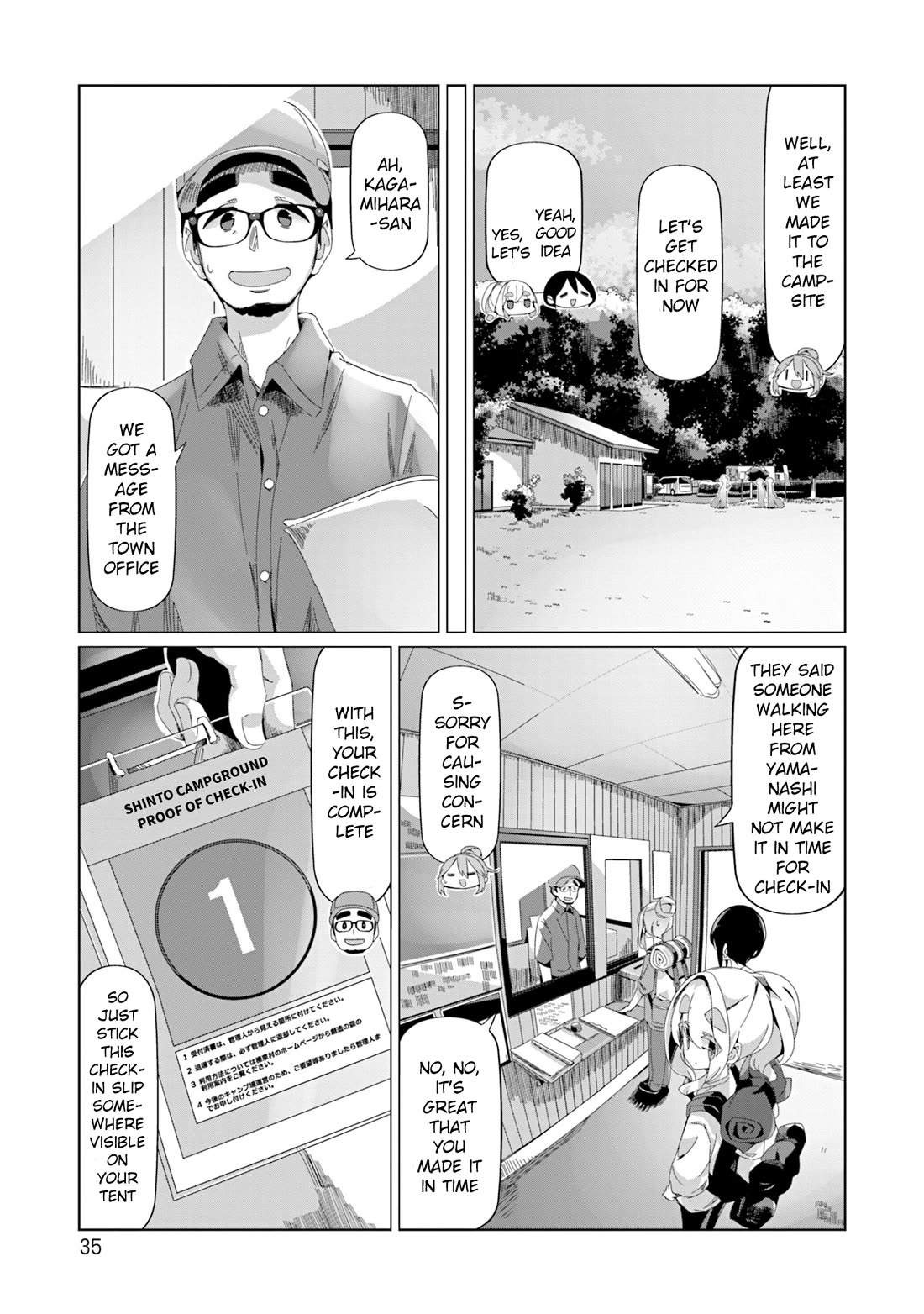 Yurucamp Chapter 94 page 7 - Chapter 94: Time is almost up! How far to the campground!?