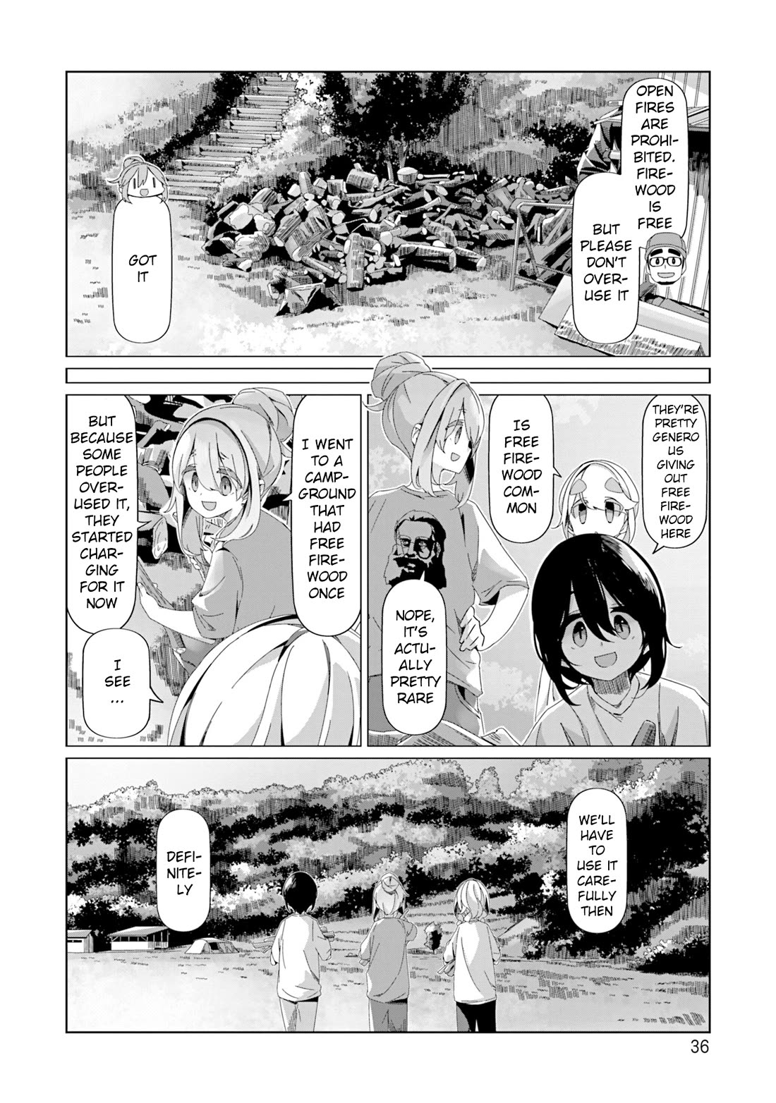Yurucamp Chapter 94 page 8 - Chapter 94: Time is almost up! How far to the campground!?