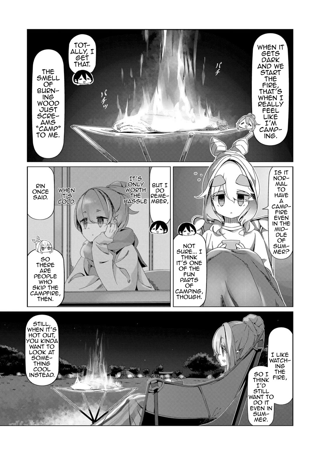 Yurucamp Chapter 95 page 11 - Chapter 95: A Night of Camping and the Mystery of Gummma