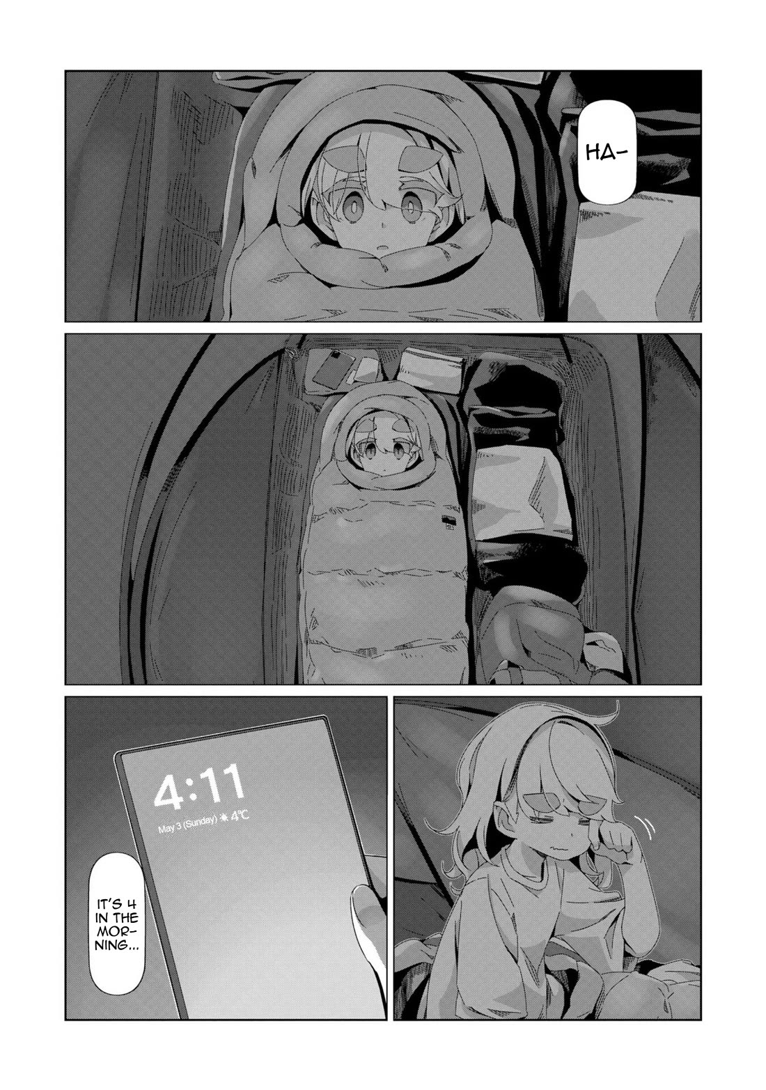 Yurucamp Chapter 95 page 14 - Chapter 95: A Night of Camping and the Mystery of Gummma