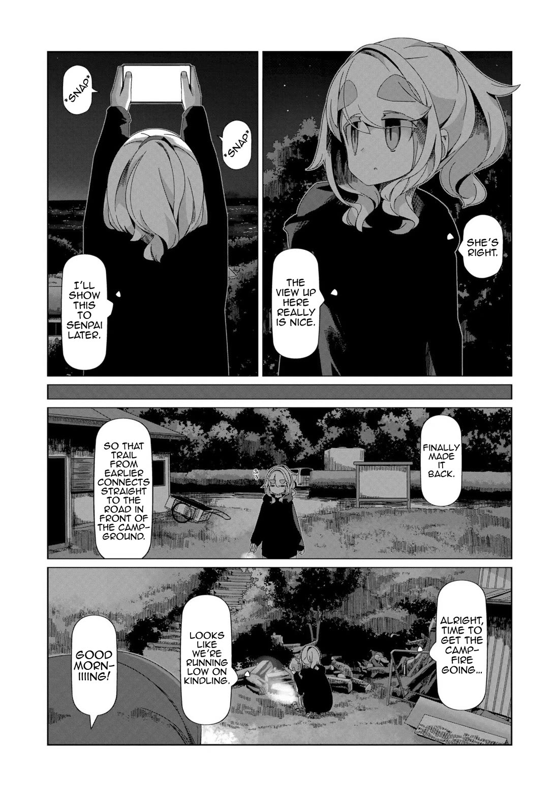 Yurucamp Chapter 95 page 20 - Chapter 95: A Night of Camping and the Mystery of Gummma
