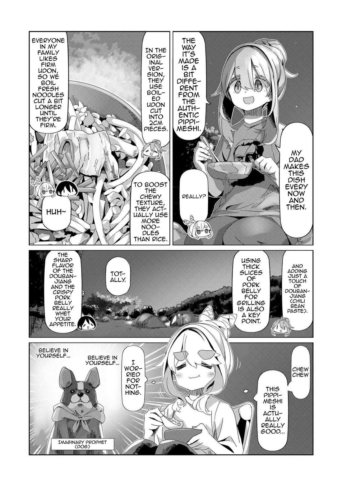 Yurucamp Chapter 95 page 7 - Chapter 95: A Night of Camping and the Mystery of Gummma