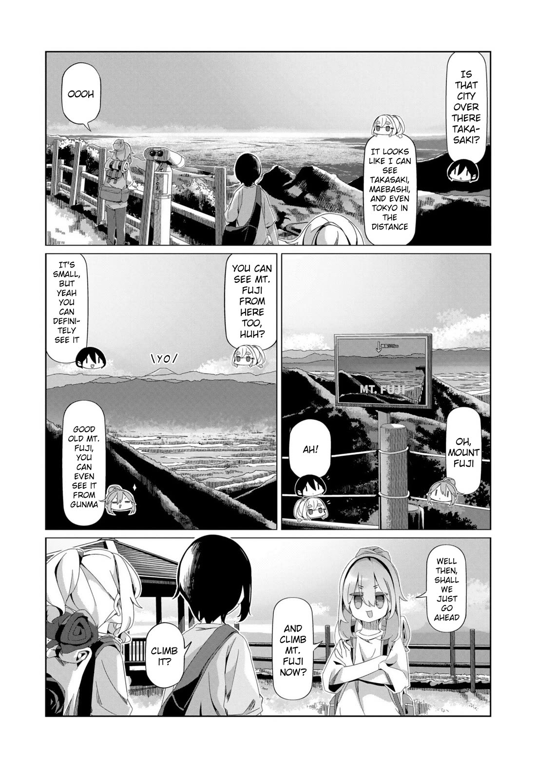 Yurucamp Chapter 96 page 10 - Chapter 96: Gunma day 2: wandering around