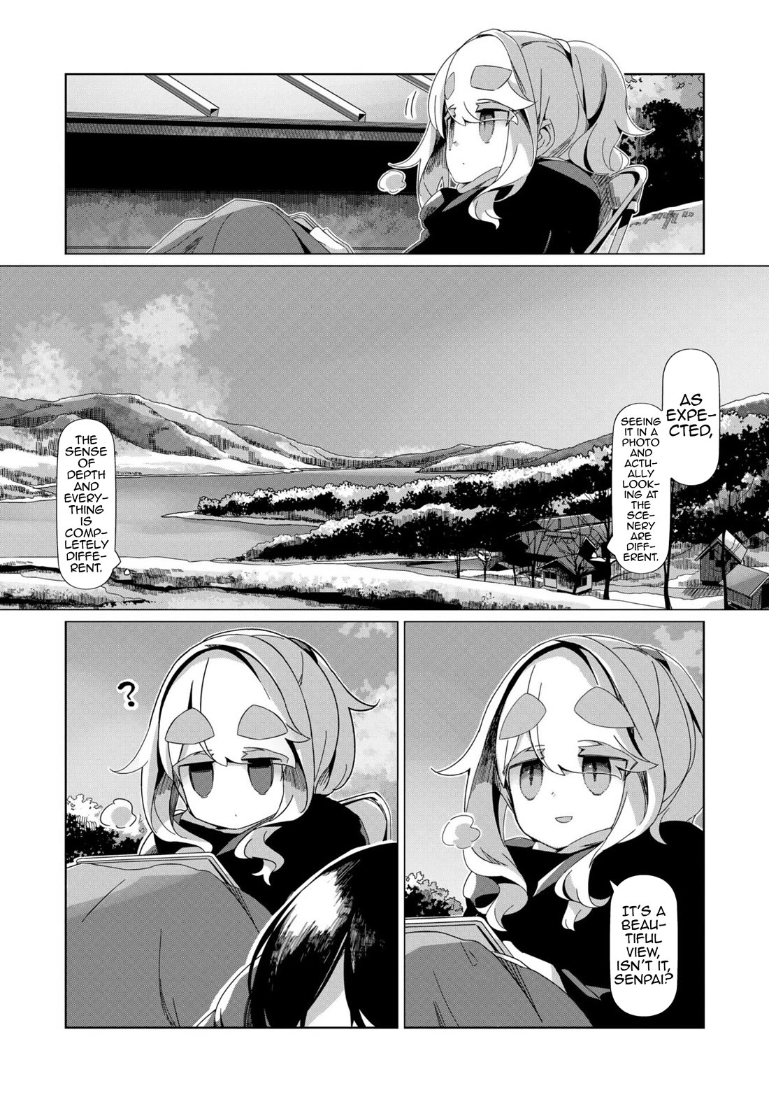Yurucamp Chapter 97 page 21 - Chapter 97: Early Summer Winter Scenery at Lake Nozori