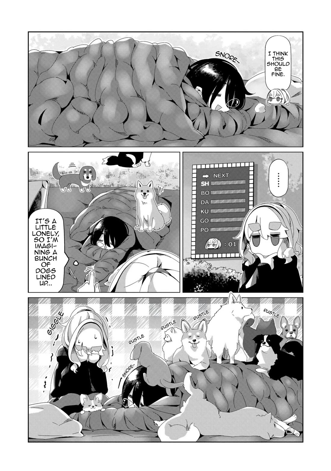 Yurucamp Chapter 97 page 23 - Chapter 97: Early Summer Winter Scenery at Lake Nozori