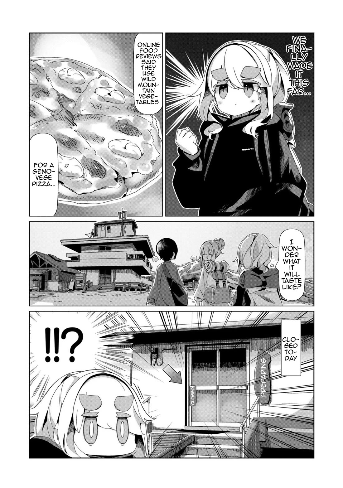 Yurucamp Chapter 97 page 3 - Chapter 97: Early Summer Winter Scenery at Lake Nozori