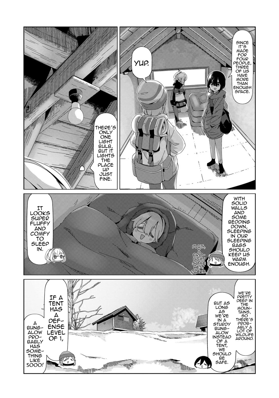 Yurucamp Chapter 97 page 8 - Chapter 97: Early Summer Winter Scenery at Lake Nozori