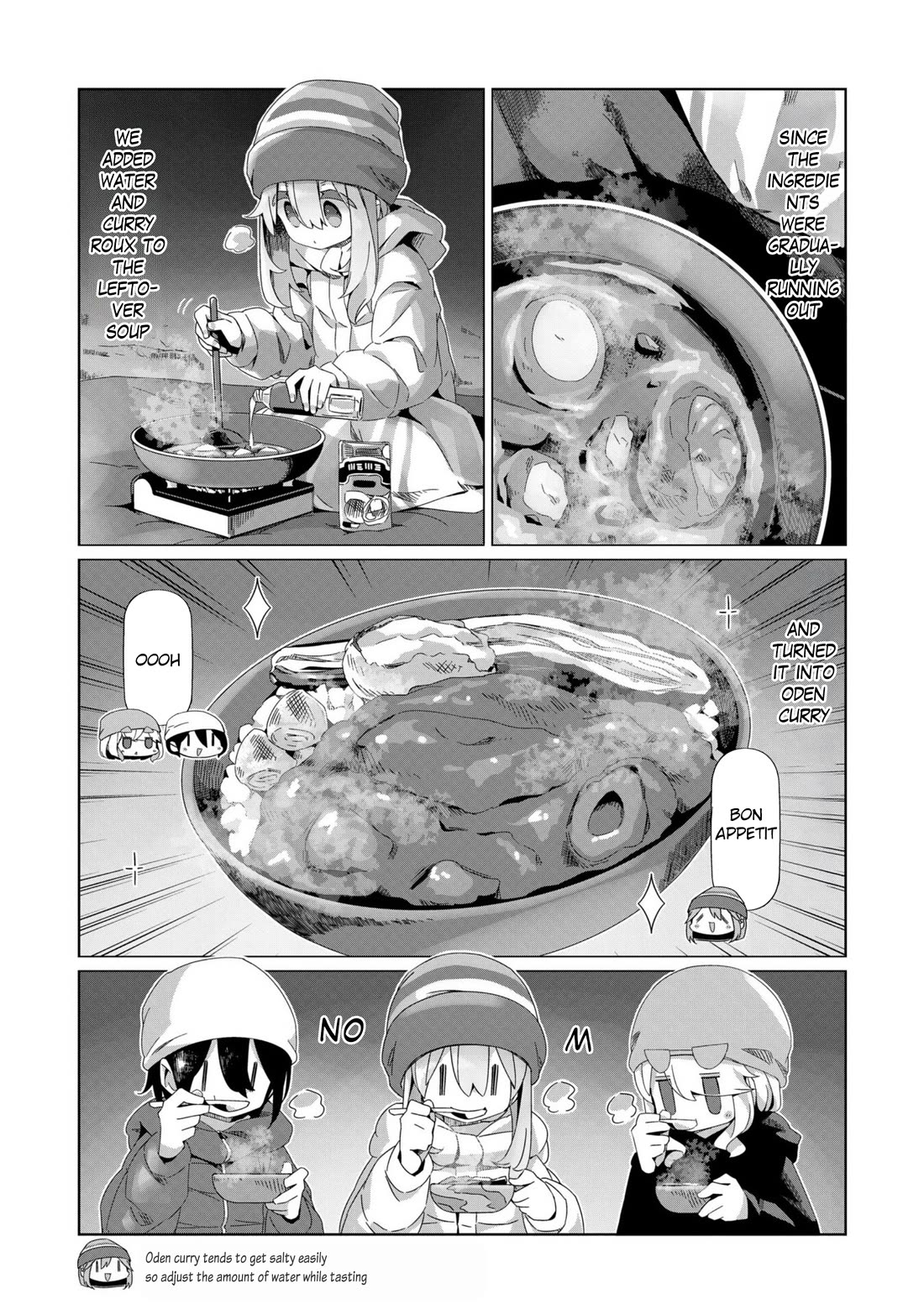 Yurucamp Chapter 98 page 11 - Chapter 98: The end of the trip and the night at Lake Nozori