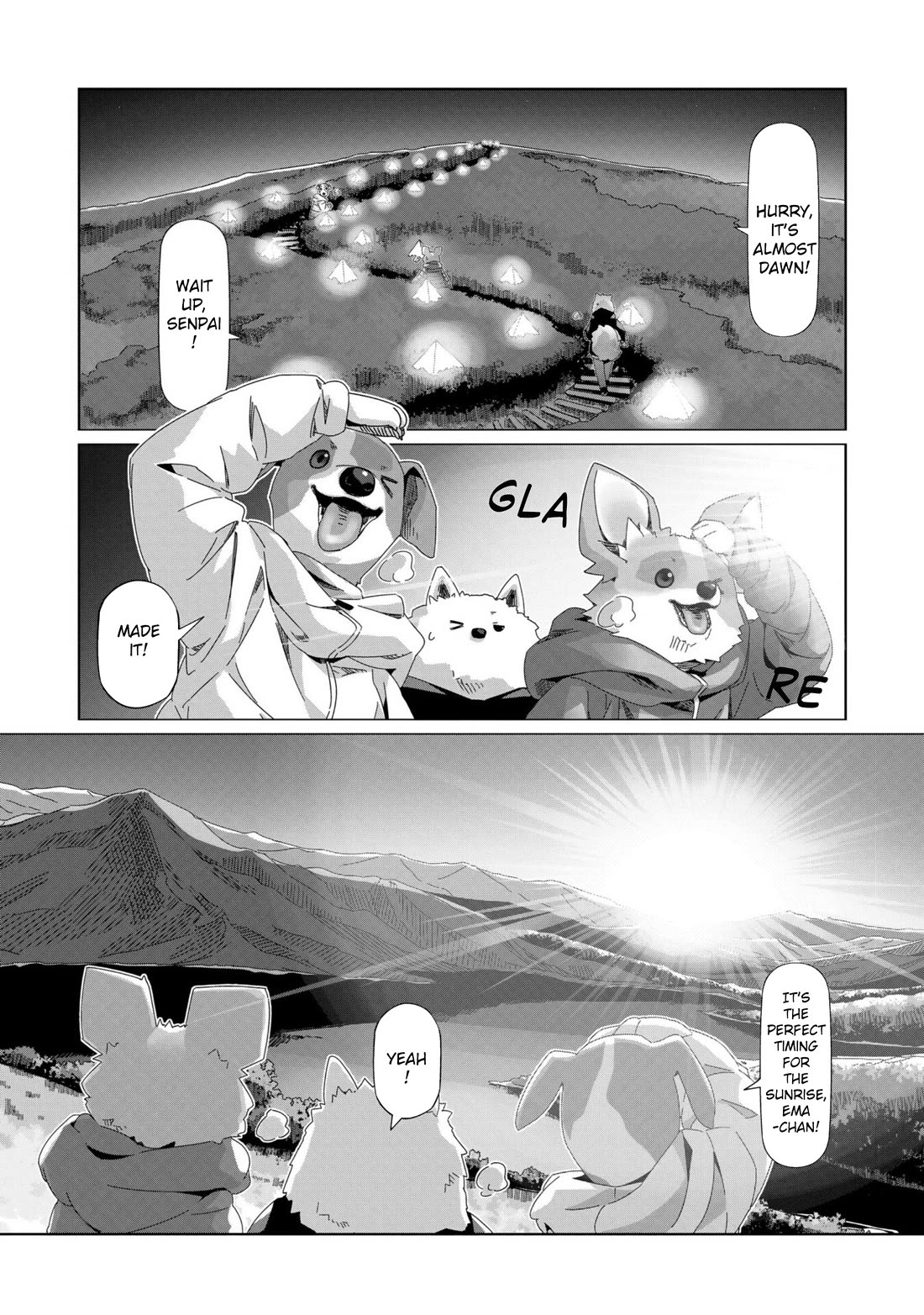 Yurucamp Chapter 98 page 17 - Chapter 98: The end of the trip and the night at Lake Nozori