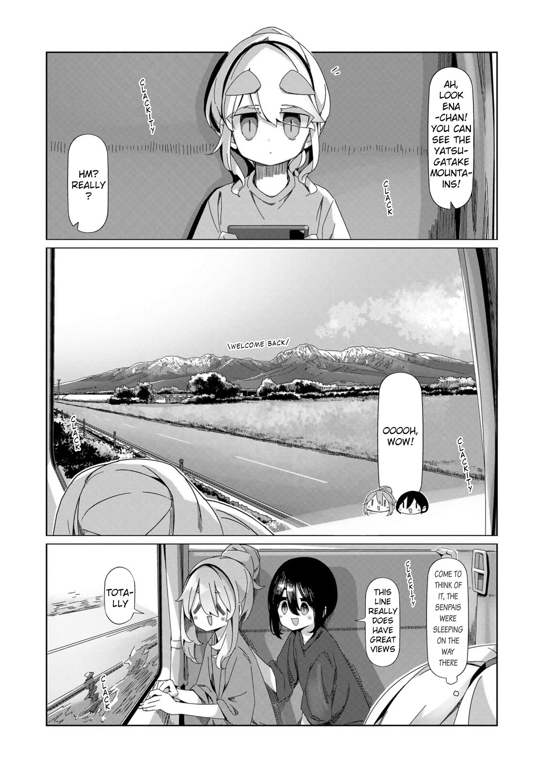 Yurucamp Chapter 98 page 21 - Chapter 98: The end of the trip and the night at Lake Nozori