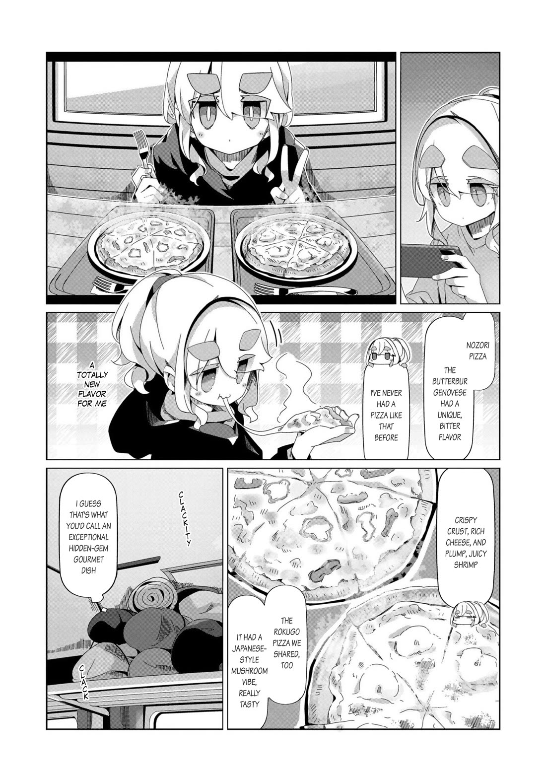 Yurucamp Chapter 98 page 22 - Chapter 98: The end of the trip and the night at Lake Nozori