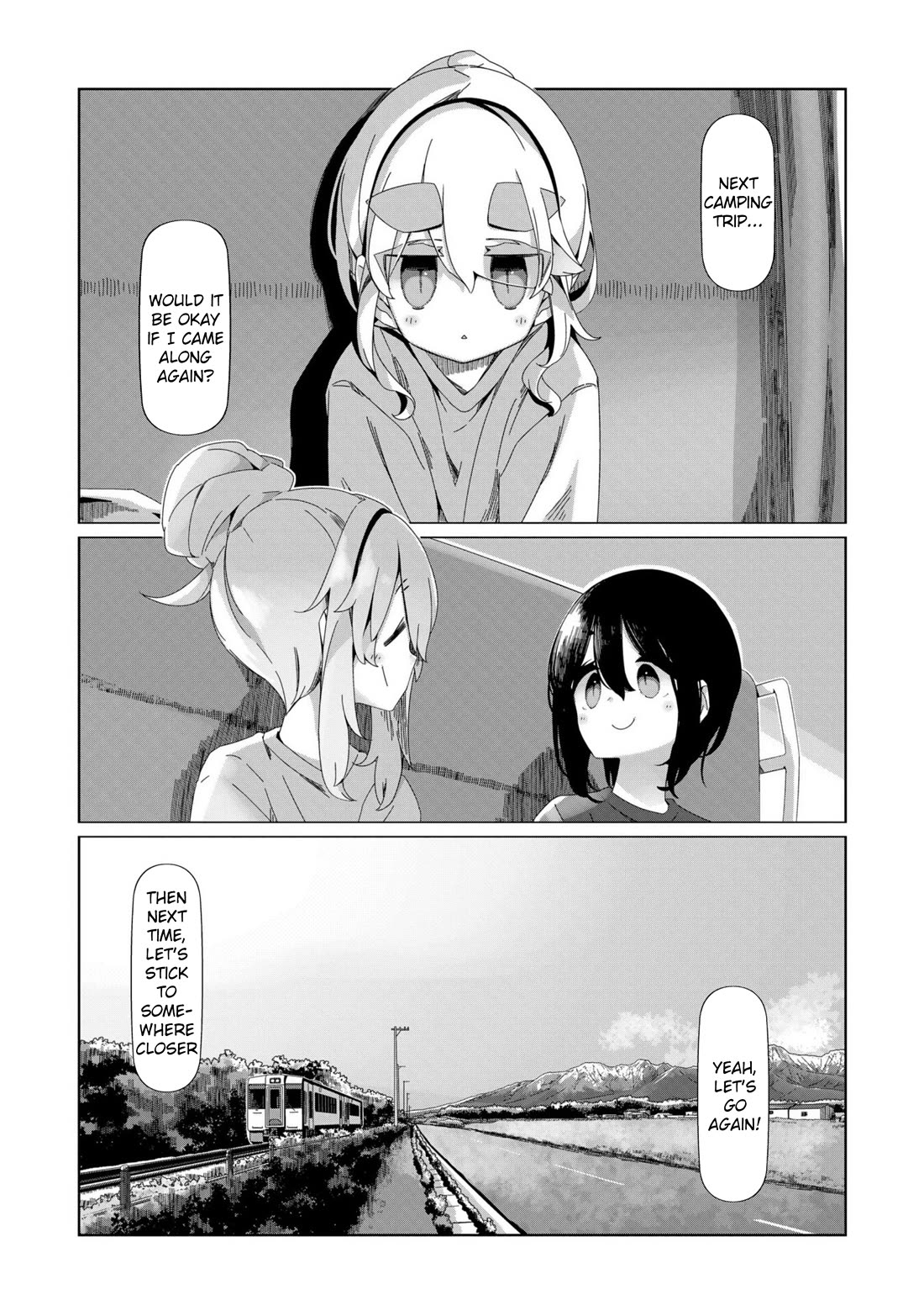 Yurucamp Chapter 98 page 24 - Chapter 98: The end of the trip and the night at Lake Nozori