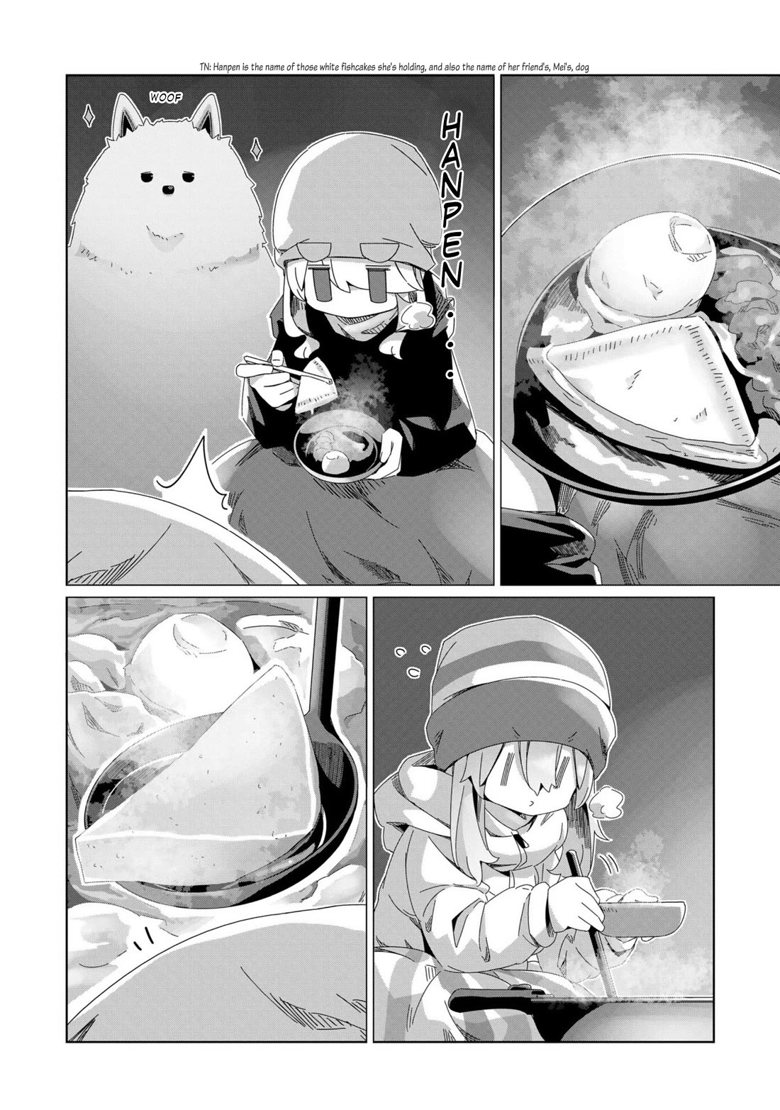 Yurucamp Chapter 98 page 6 - Chapter 98: The end of the trip and the night at Lake Nozori