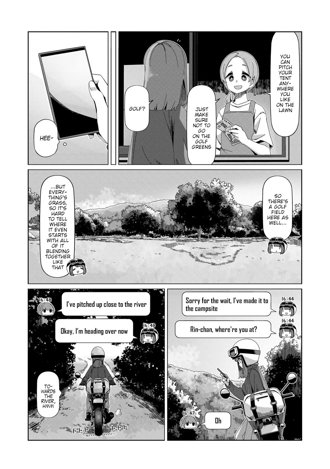 Yurucamp Chapter 99 page 16 - Chapter 99: How Much Farther To Lake Suwa