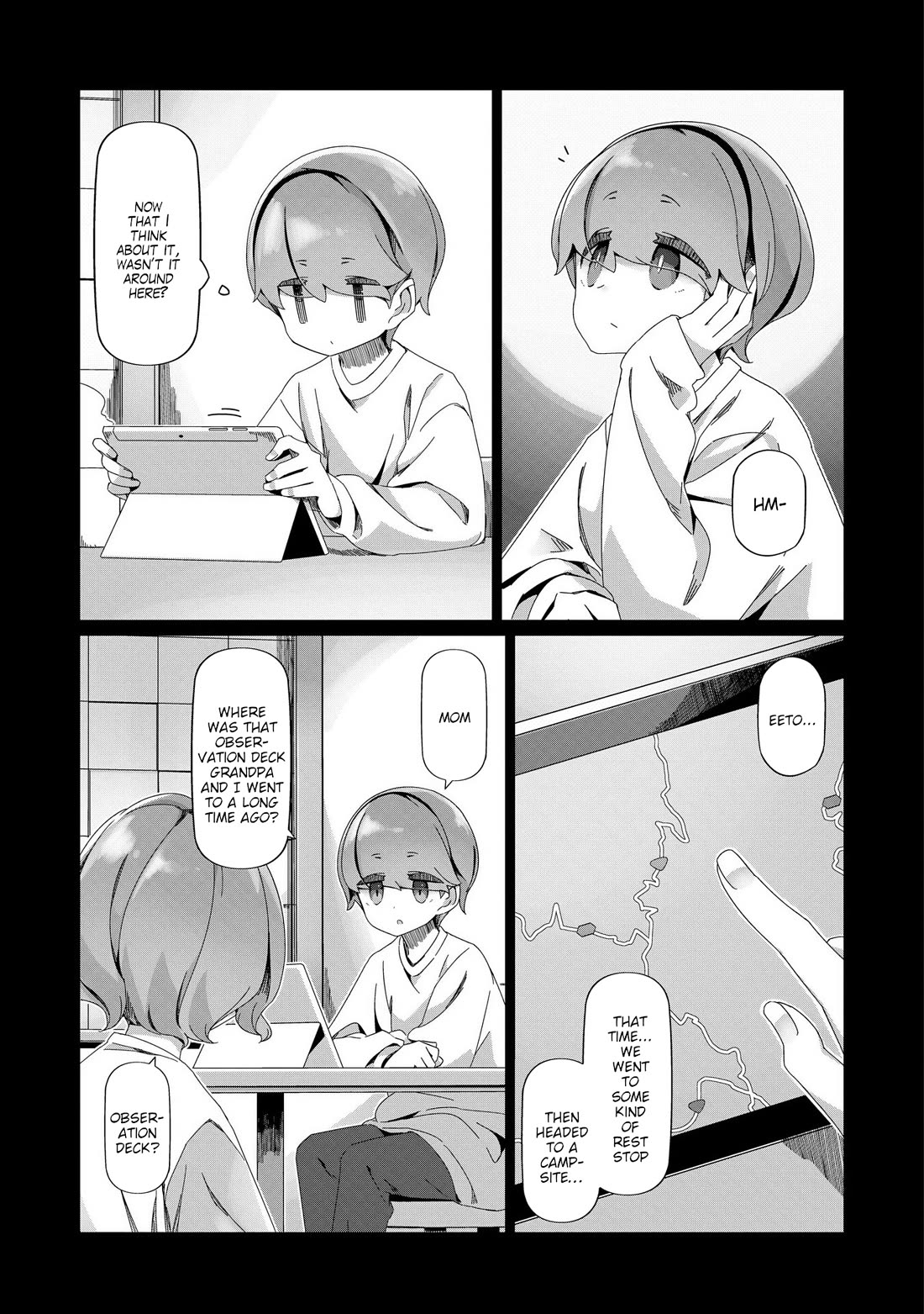 Yurucamp Chapter 99 page 6 - Chapter 99: How Much Farther To Lake Suwa