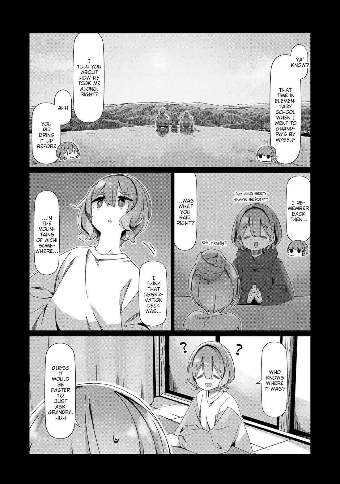 Yurucamp Chapter 99 page 7 - Chapter 99: How Much Farther To Lake Suwa