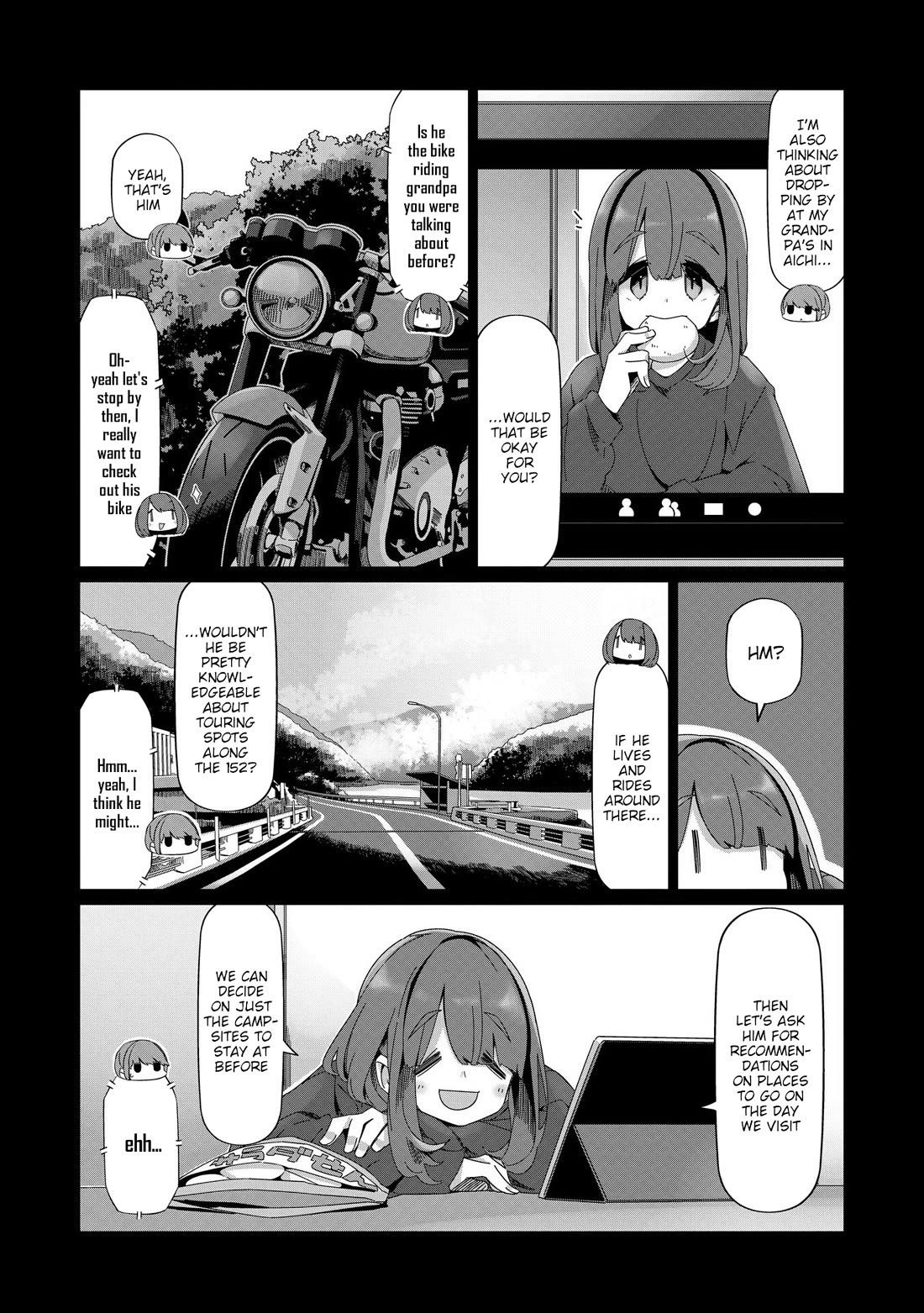 Yurucamp Chapter 99 page 9 - Chapter 99: How Much Farther To Lake Suwa