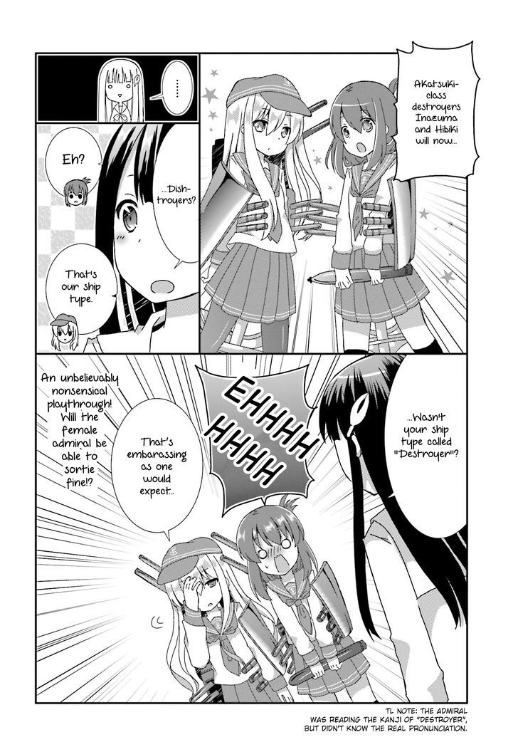 Yurukan ~Female Admiral Play Diary~ Chapter 1 page 8 - Chapter 1