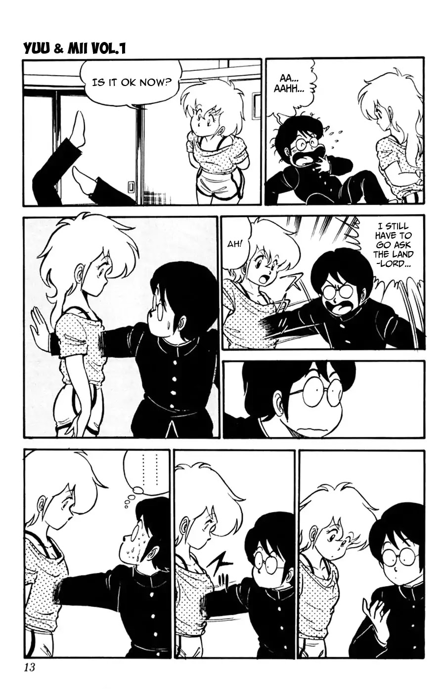 Yuu & Mii Chapter 1 page 14 - Chapter 1: I Came! I Saw It! I Was Haunted!