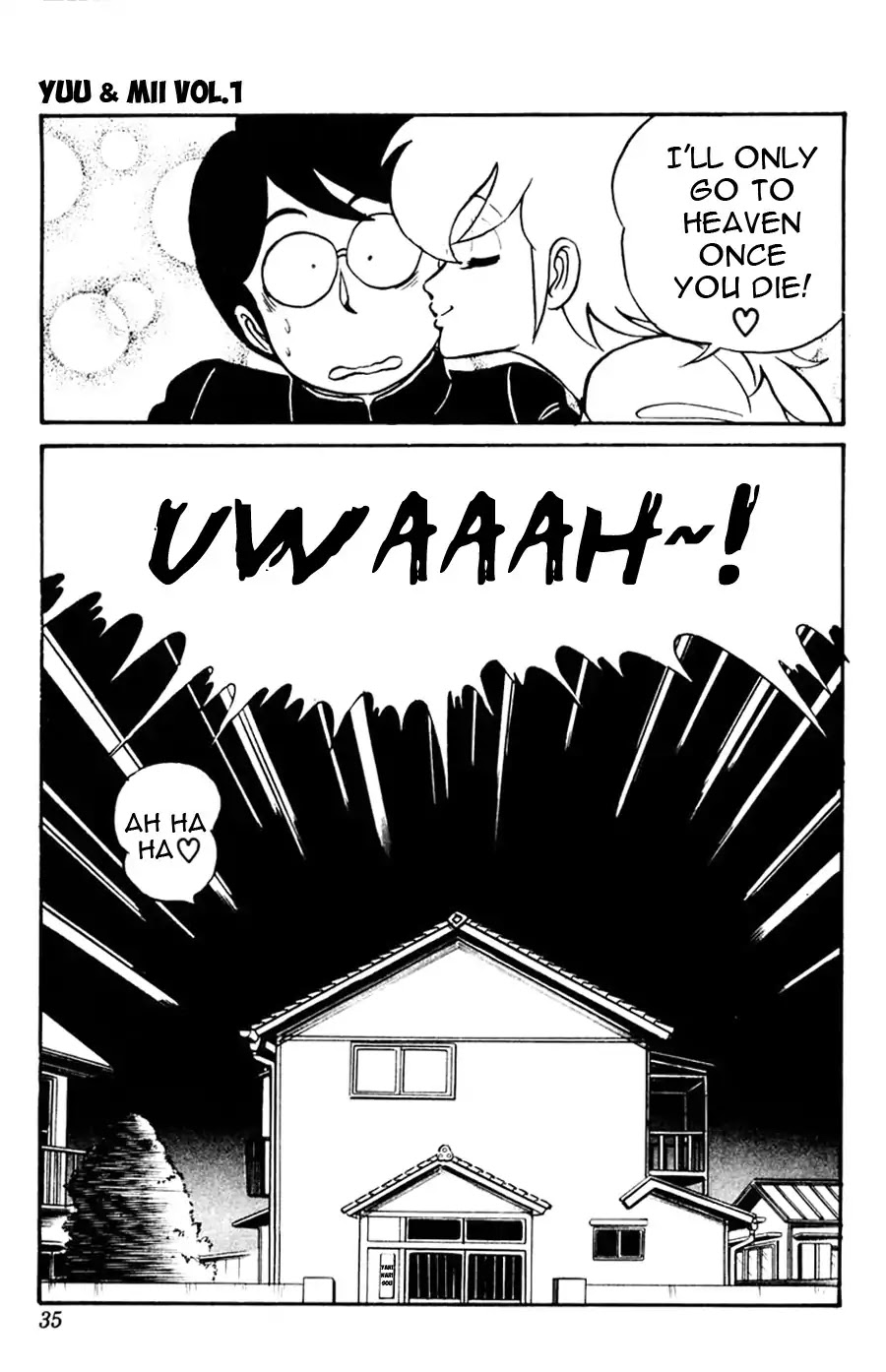 Yuu & Mii Chapter 1 page 36 - Chapter 1: I Came! I Saw It! I Was Haunted!