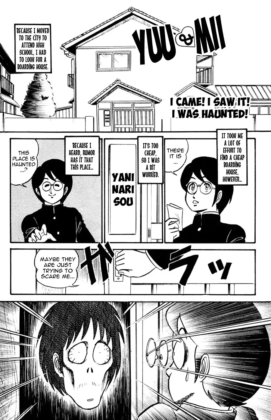 Yuu & Mii Chapter 1 page 7 - Chapter 1: I Came! I Saw It! I Was Haunted!