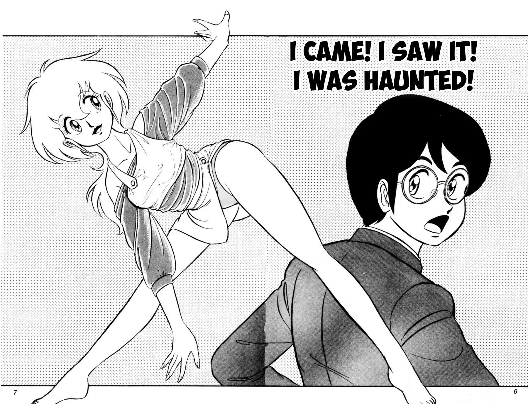 Yuu & Mii Chapter 1 page 8 - Chapter 1: I Came! I Saw It! I Was Haunted!