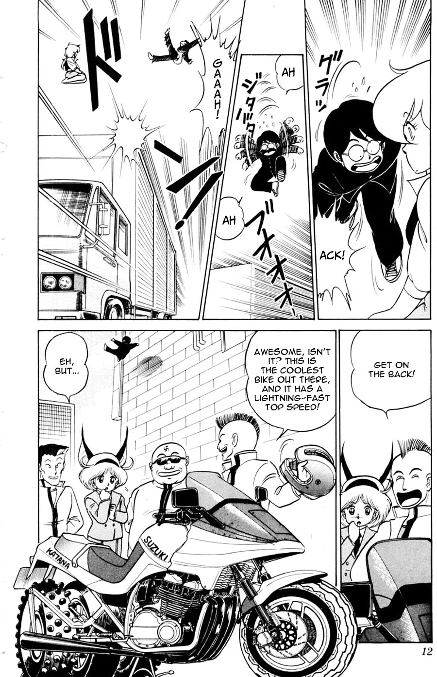 Yuu & Mii Chapter 13 page 13 - Chapter 13: Yuu is the School Gang Leader