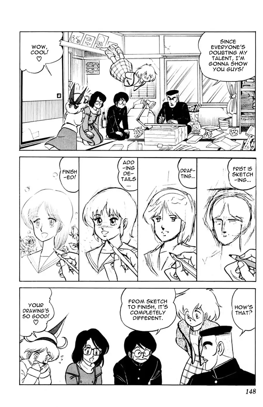 Yuu & Mii Chapter 17 page 9 - Chapter 17: Ogura's Talent