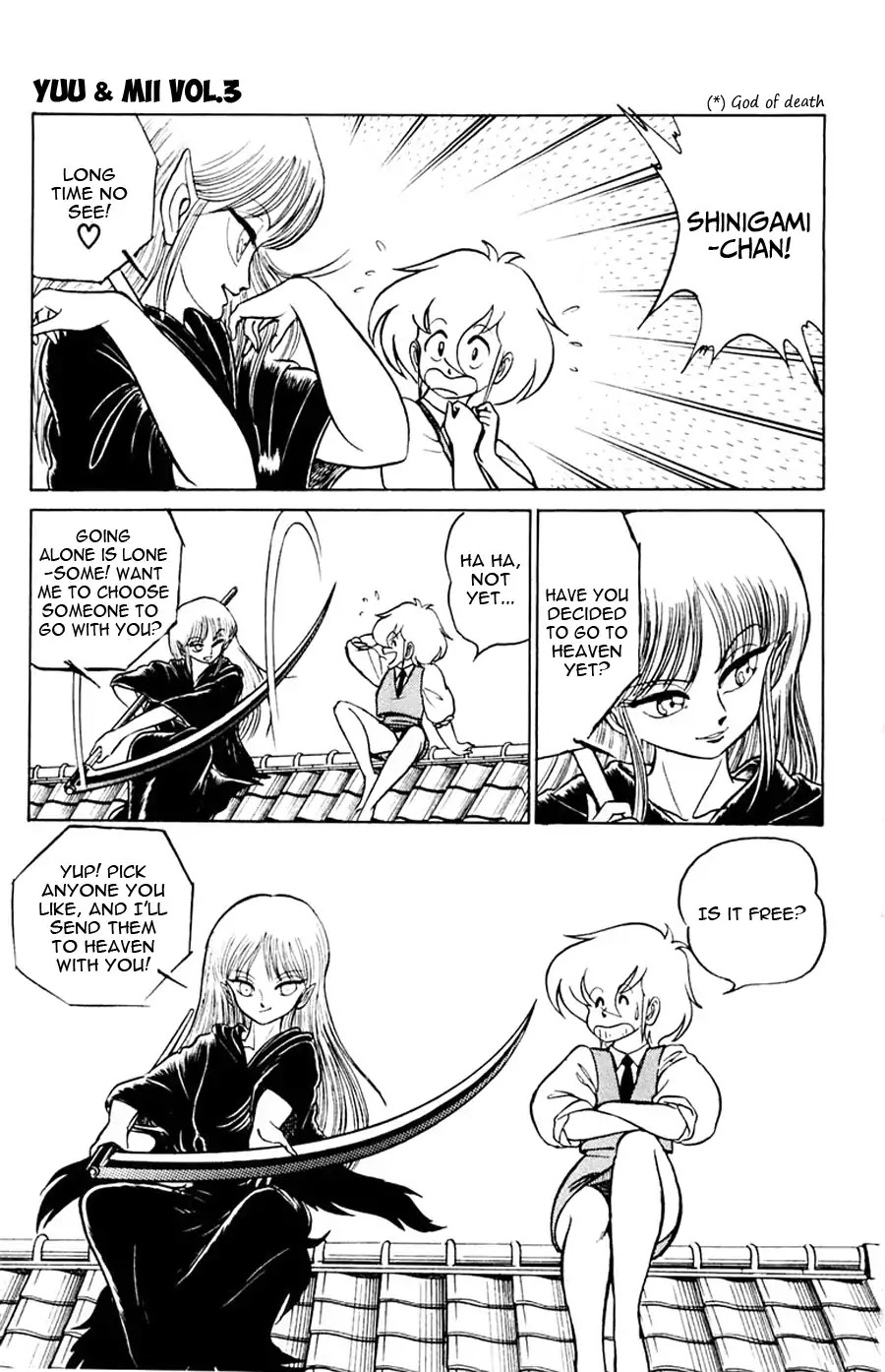 Yuu & Mii Chapter 18 page 12 - Chapter 18: Sending a friend to Heaven