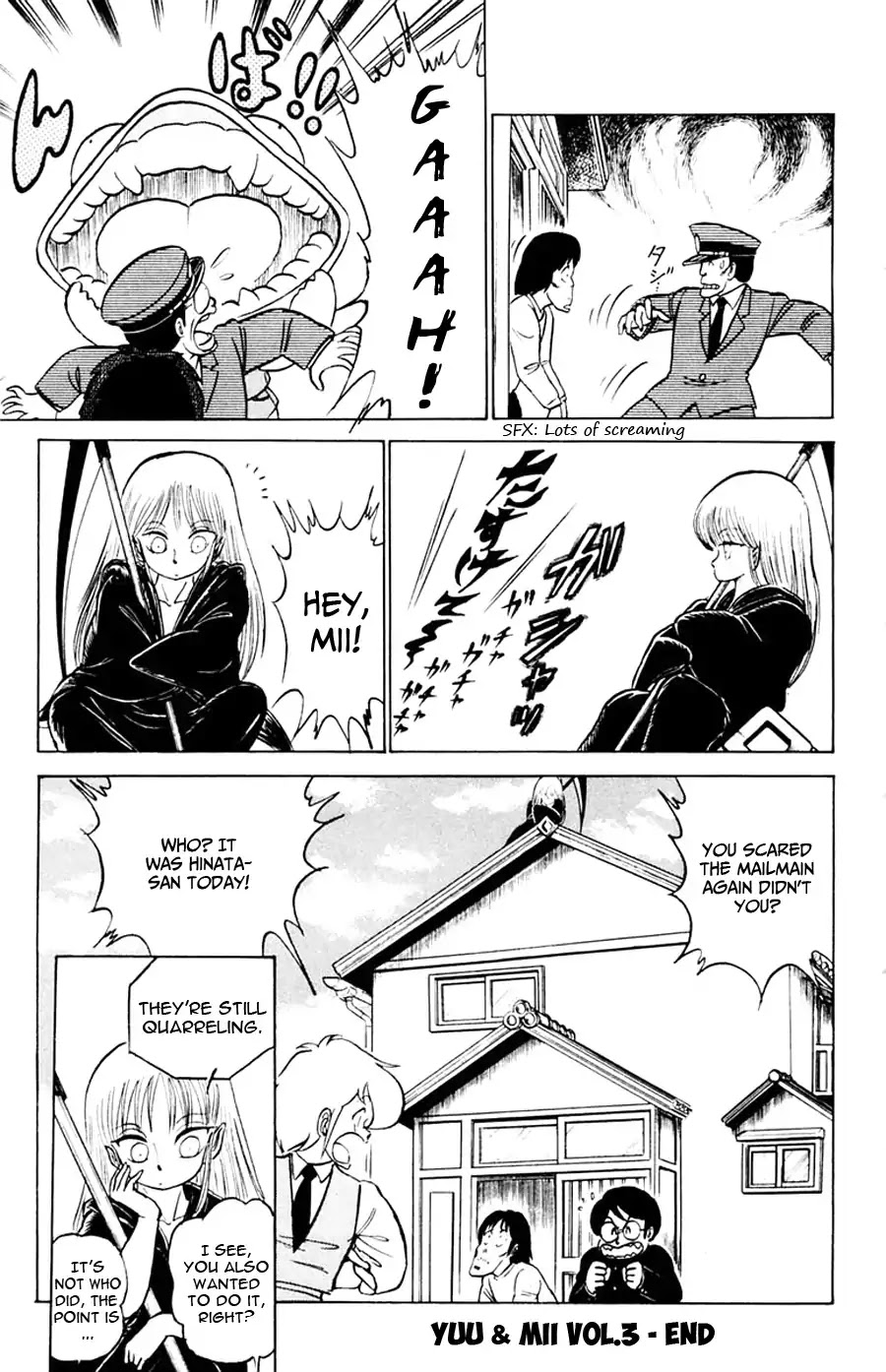 Yuu & Mii Chapter 18 page 32 - Chapter 18: Sending a friend to Heaven