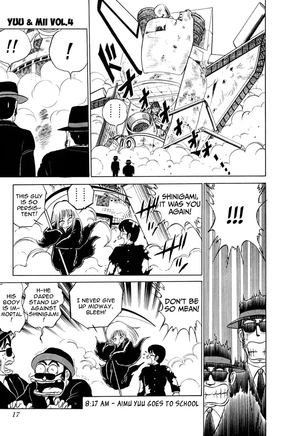 Yuu & Mii Chapter 19 page 18 - Chapter 19: Yaninari Sou Report
