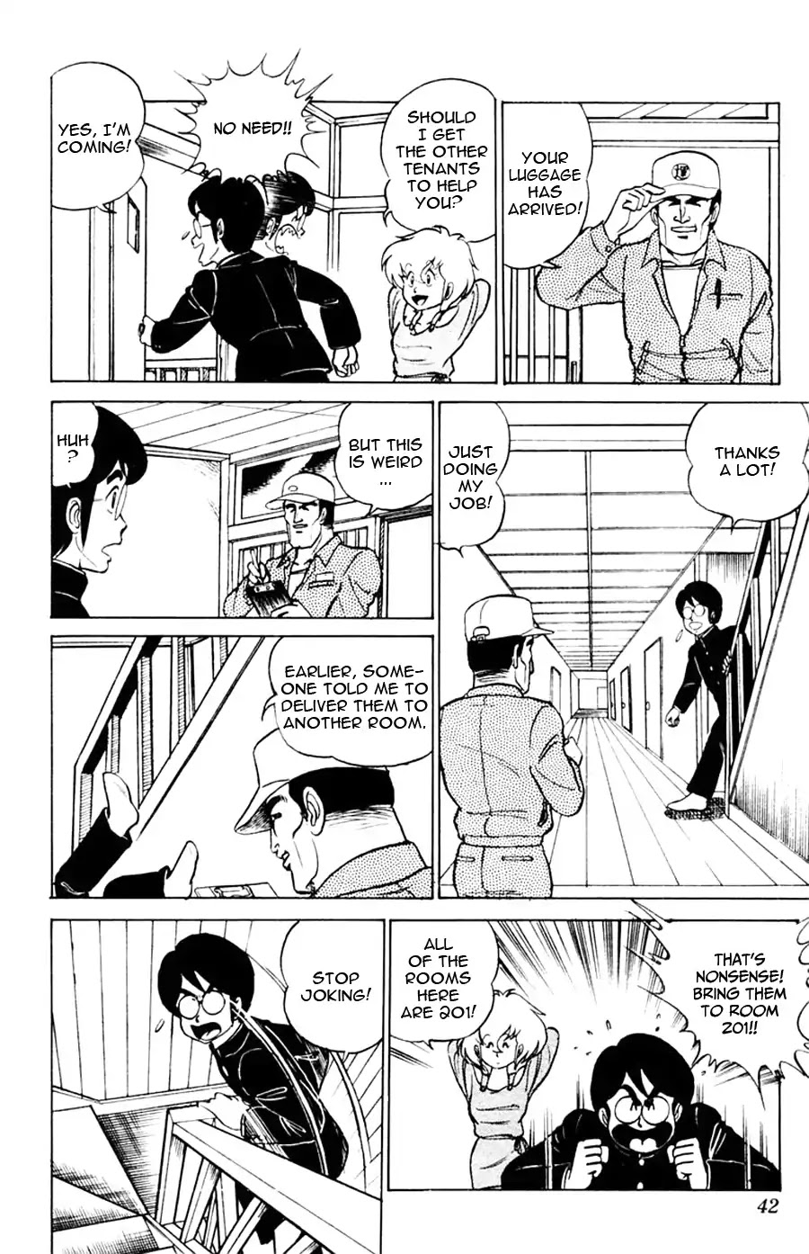 Yuu & Mii Chapter 2 page 8 - Chapter 2: A Weird Landlord