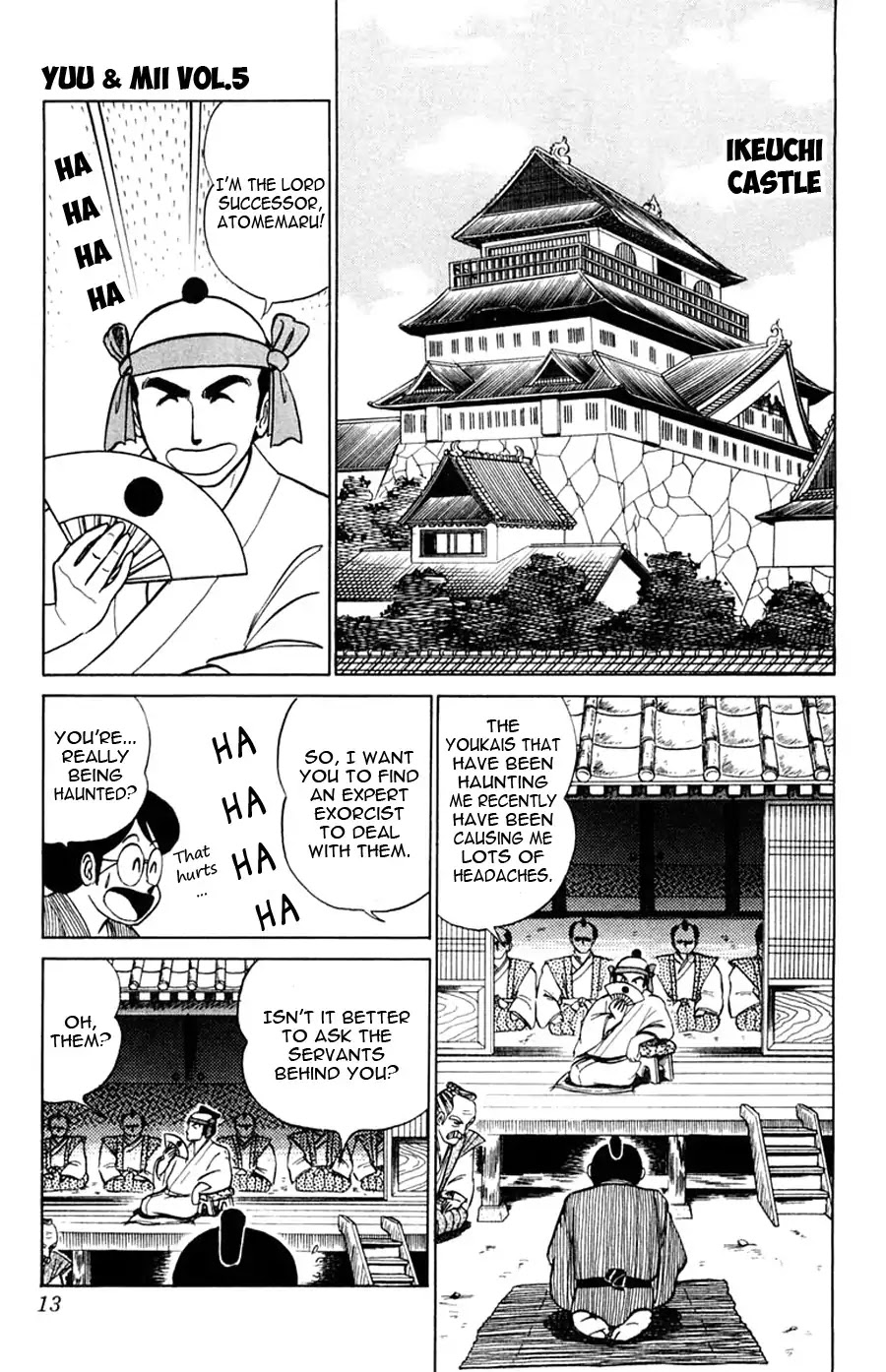 Yuu & Mii Chapter 25 page 14 - Chapter 25: Side Story: My Wife's A Ghost