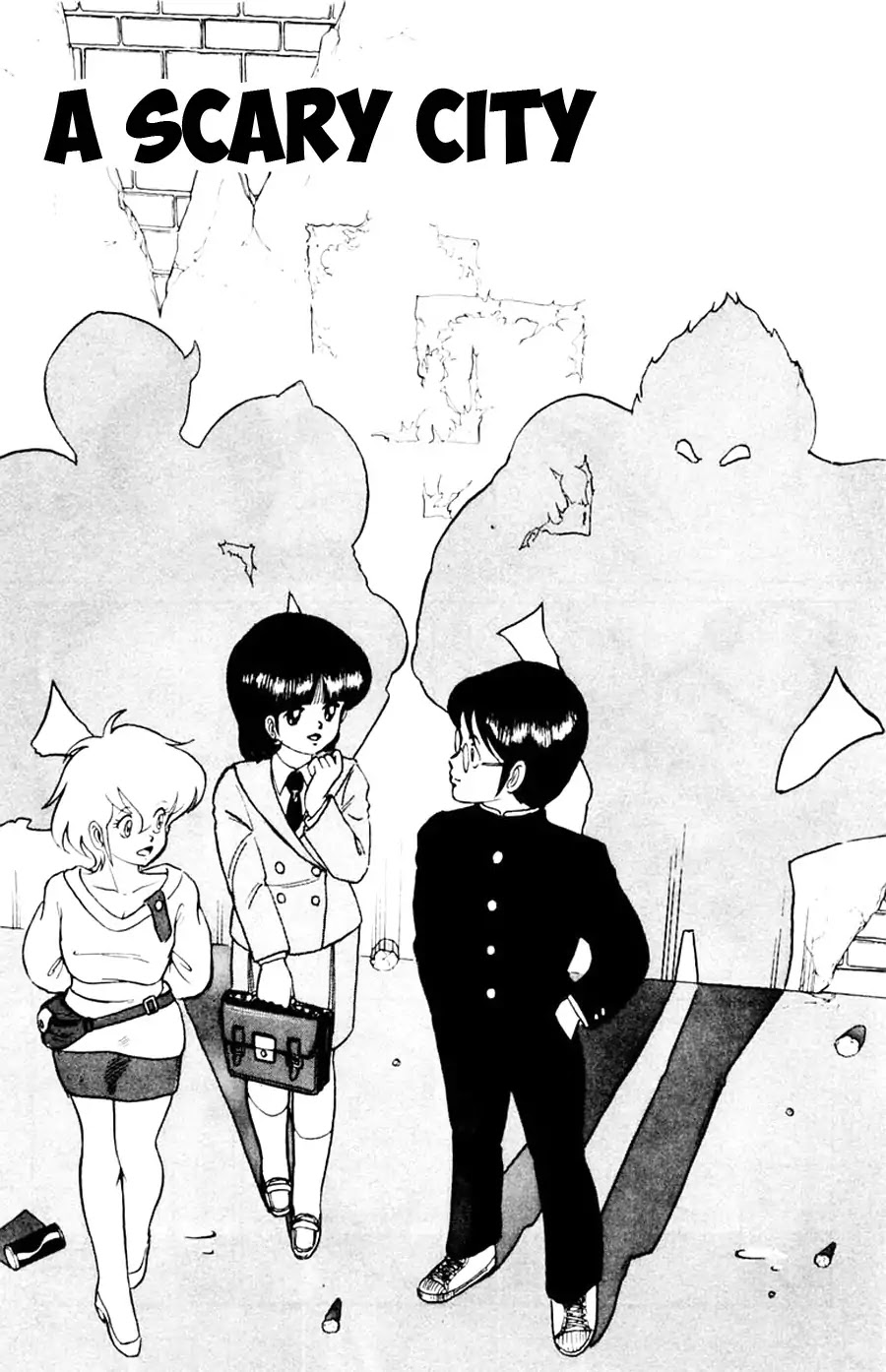 Yuu & Mii Chapter 3 page 2 - Chapter 3: A Scary City